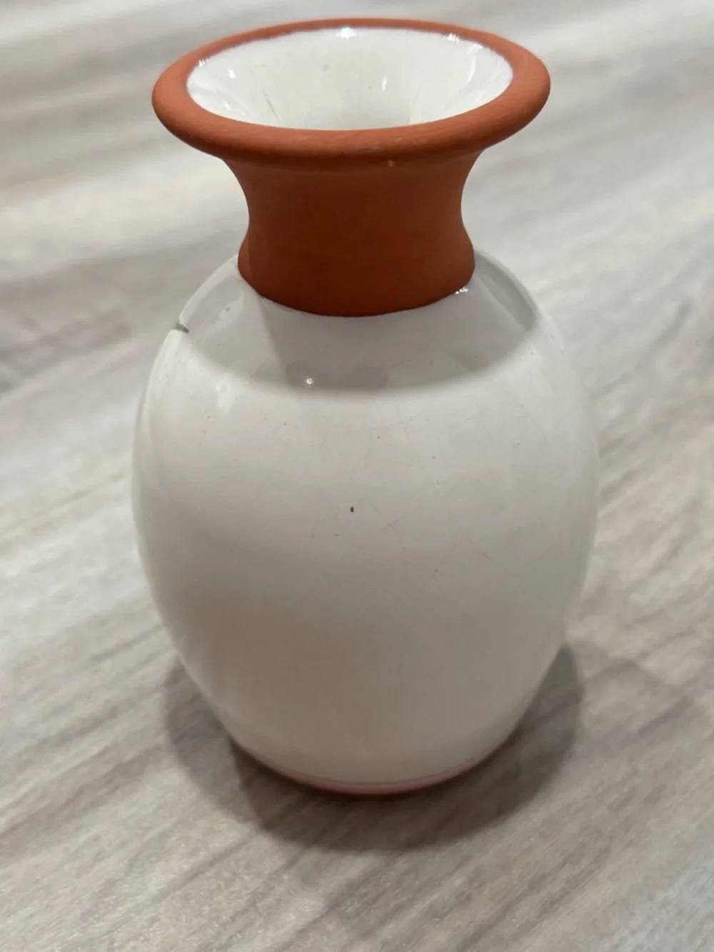 Vintage Emerson Creek Pottery Floral Bud Vase